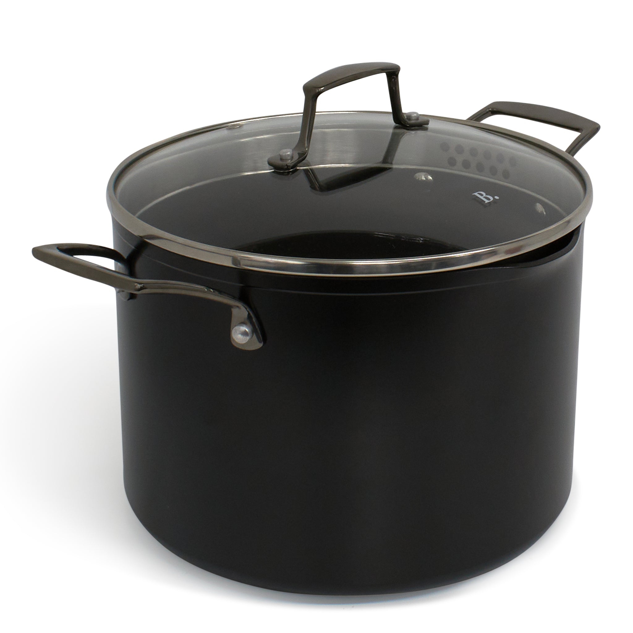 24cm Stock Pot with double strainer lid