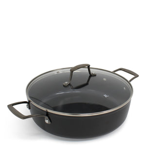 Non stick Non toxic Saute Pan with lid 28 cm