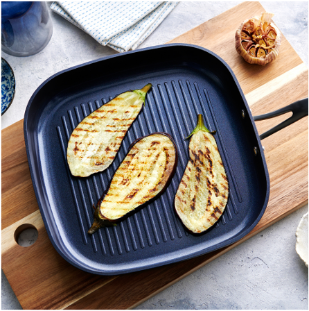 blu cookware non toxic grill pan 28 cm