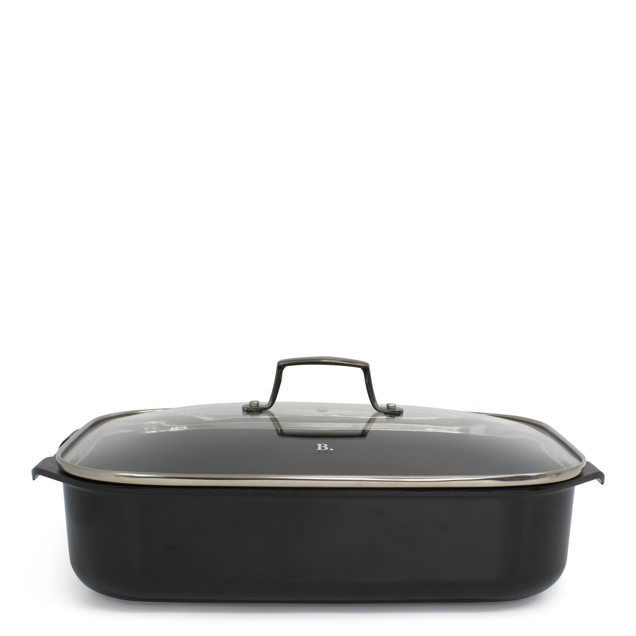 roasting pan with rack and lid